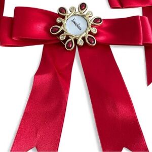 Jay Strongwater Neiman MarcusClip Brooch w ribbon